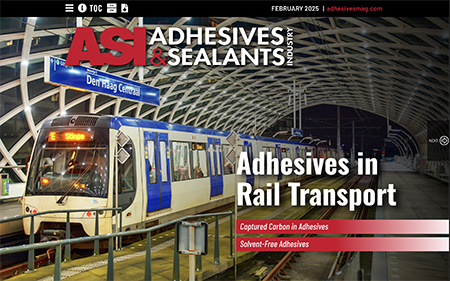 Adhesives & Sealants Industry febraury 2025 Cover