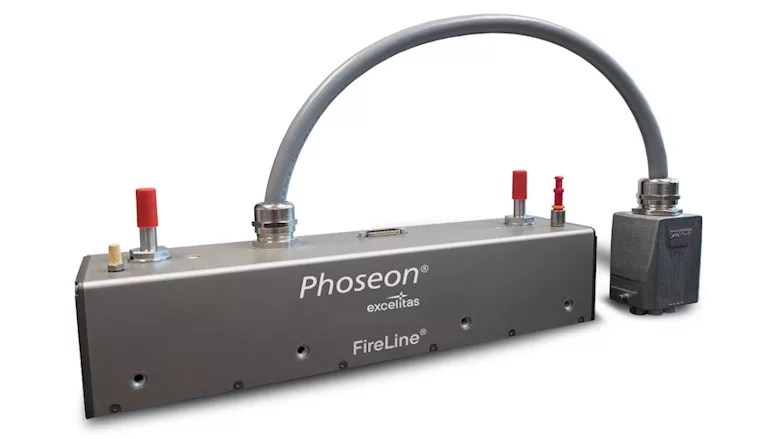 Photo of a curing system