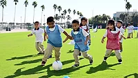 Picture of children playing soccer