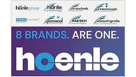 Picture of Hoenle blue and purple logo