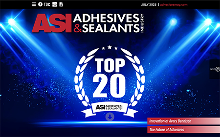 Adhesives & Sealants Industry july 2025 Cover