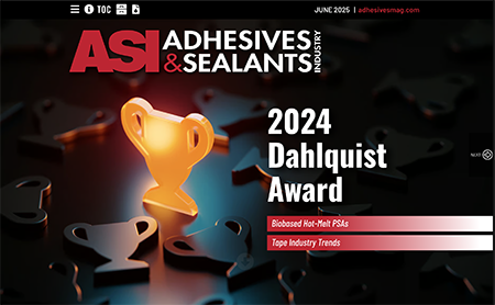 Adhesives & Sealants Industry june 2025 Cover