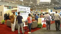 Photo of 2025 Adhesives in Action event Photo of people at a trade show