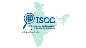 Picture of the map of India with the ISCC logo over it