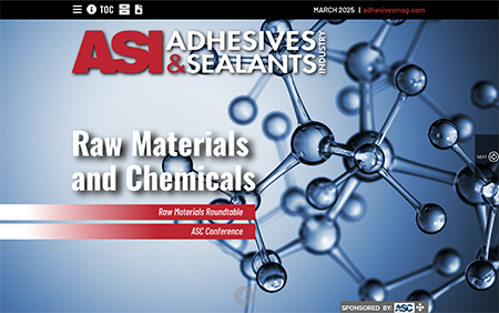 Adhesives & Sealants Industry march 2025 Cover