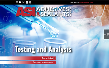 Adhesives & Sealants Industry may 2025 Cover