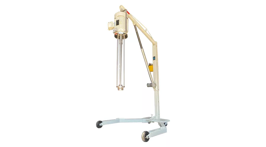 The ROSS High Shear Mixer with Mobile Lift.