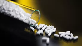 Picture of polyolefin resin 