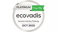 Picture of the EcoVadis Platinum badge