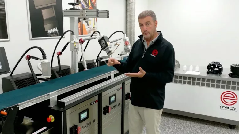 Picture of a man standing in a laboratory