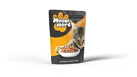 Picture of a package of cat food