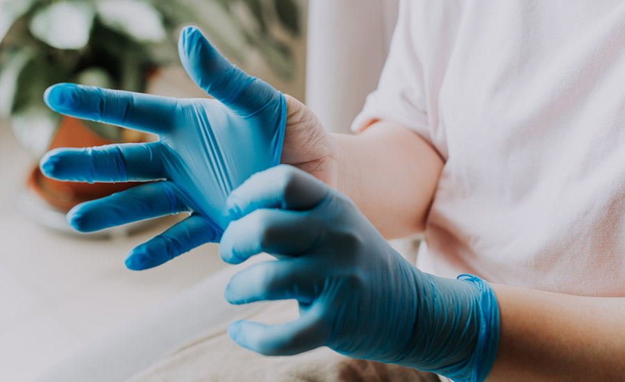 disposable gloves ppe