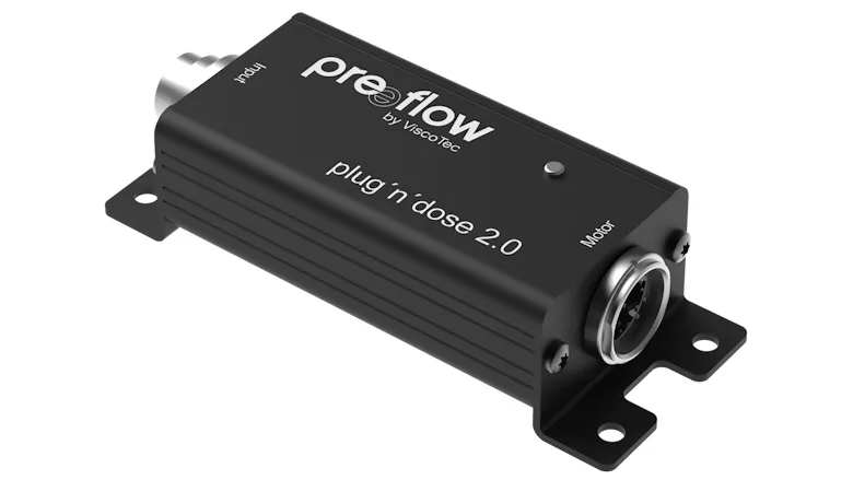 Picture of a small black plastic box with openings on each end