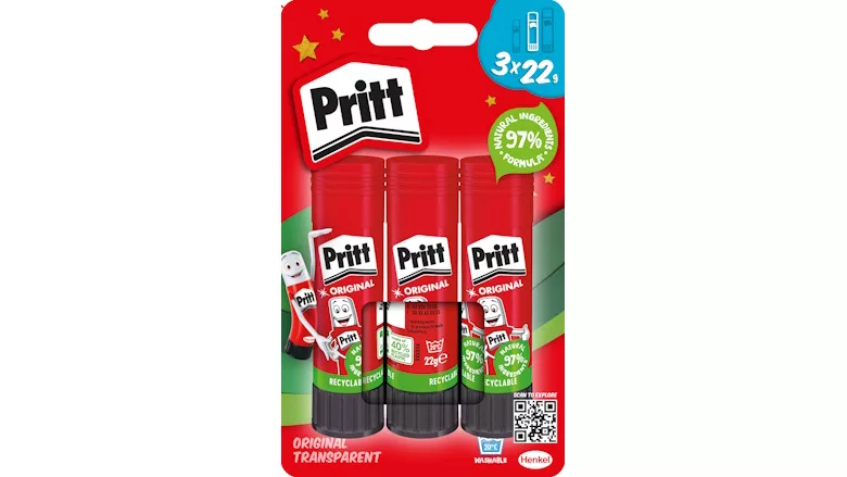 Picture of a package of glue sticks