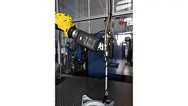 Picture of adhesive dispensing equipment