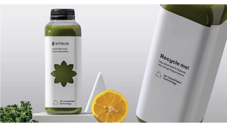 Picture of two containers with labels