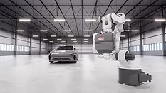  Picture of a car and a robot