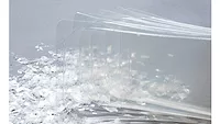 Picture of clear plastic food packaging trays