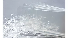 Picture of clear plastic food packaging trays