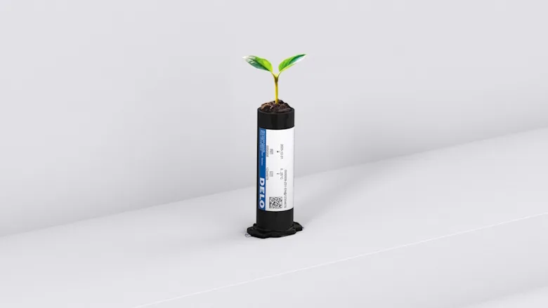 Picture of a tube of adhesive