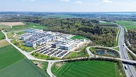 Aerial picture of a chemical facility