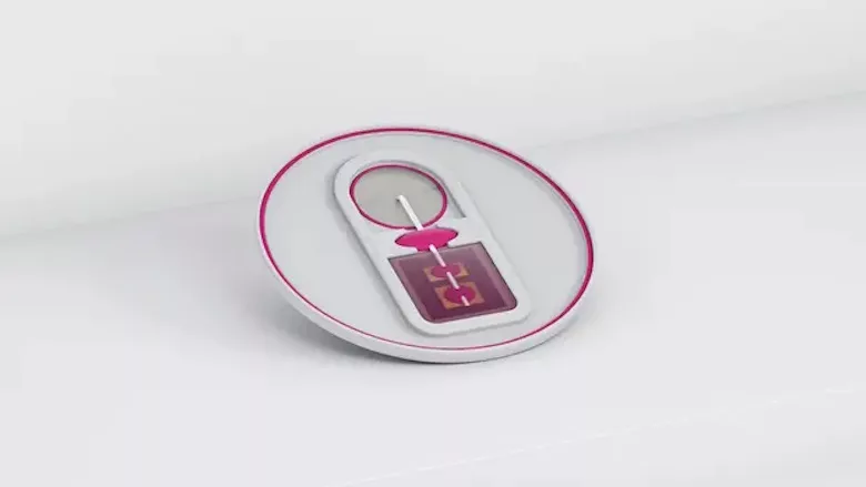 Picture of a diabetes medical sensor