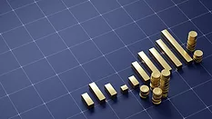 graphic representing a sales chart