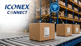 Picture of packages on a conveyor belt