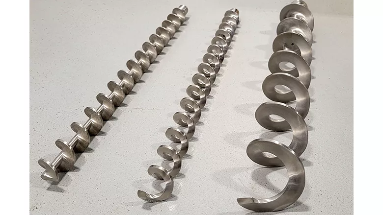 Different screw types allow the handling of a range of material properties.  