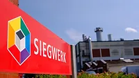 Siegwerk Headquarters Picture of a red sign that says Siegwerk
