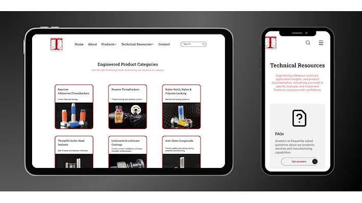 Picture of a website page on a computer and mobile device