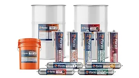 Picture of different kinds of sealant containers