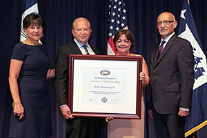 Hernon Receives Presidential Award for Export Successes