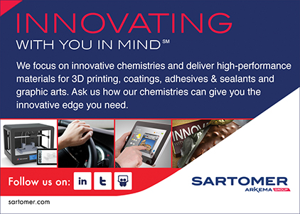 Sartomer exhibit in print