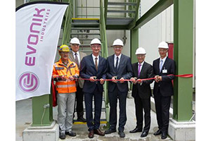Evonik Opens New Fumed Silica Production Line