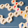 Image of scrabble pieces with pictures of people