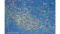 image of confetti in air