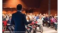 speaker at an event