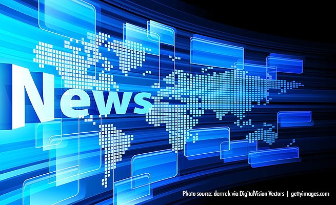 Image of a graphic with News