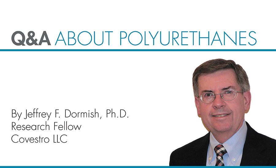 Can you explain the chemistry behind polyurethane dispersions? 2018