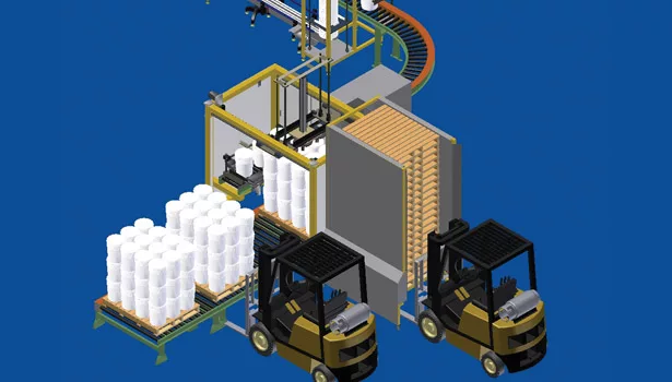 Modular and Flexible Automated Pail Processing