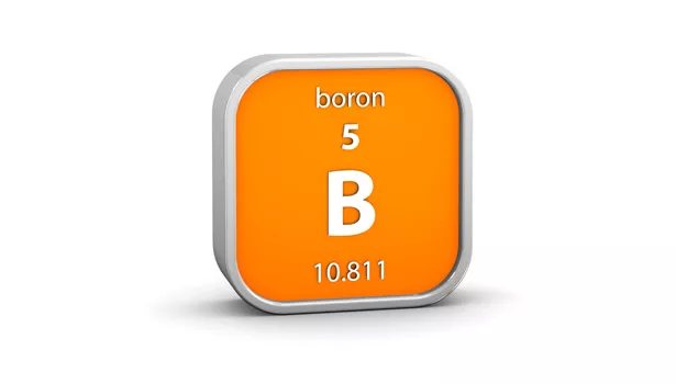 Boron and adhesives