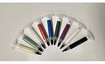 Adhesive syringes