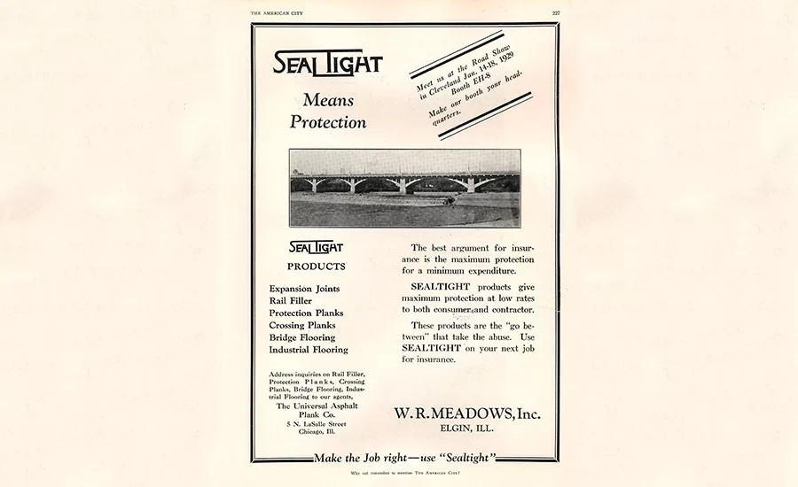 W.R. Meadows anniversary