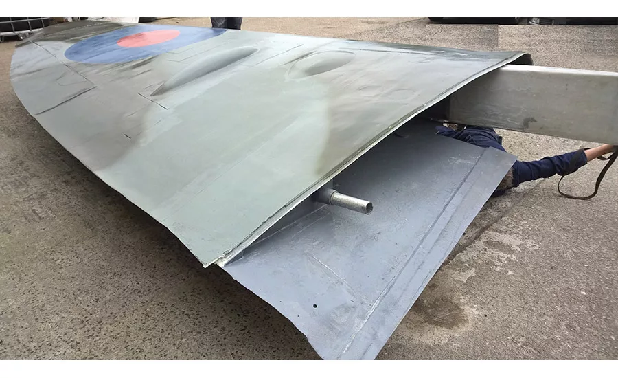 main spar “I” beam