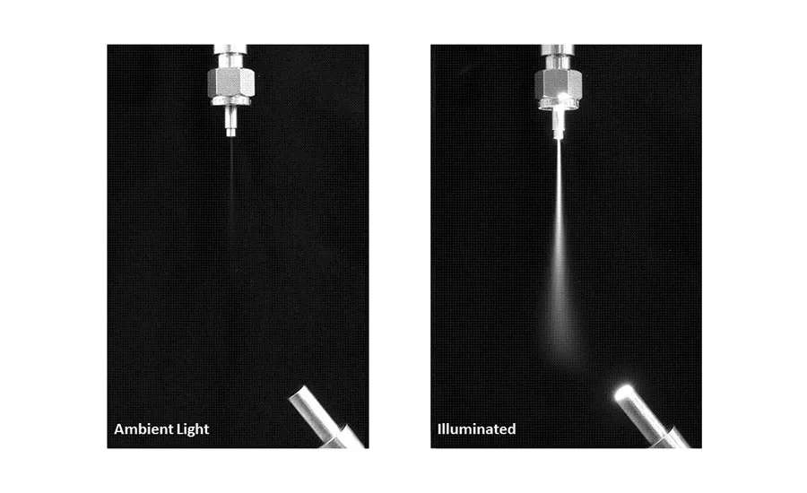 uniform distribution of micronized particles