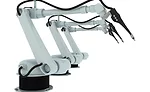 Robots used in the assembly line