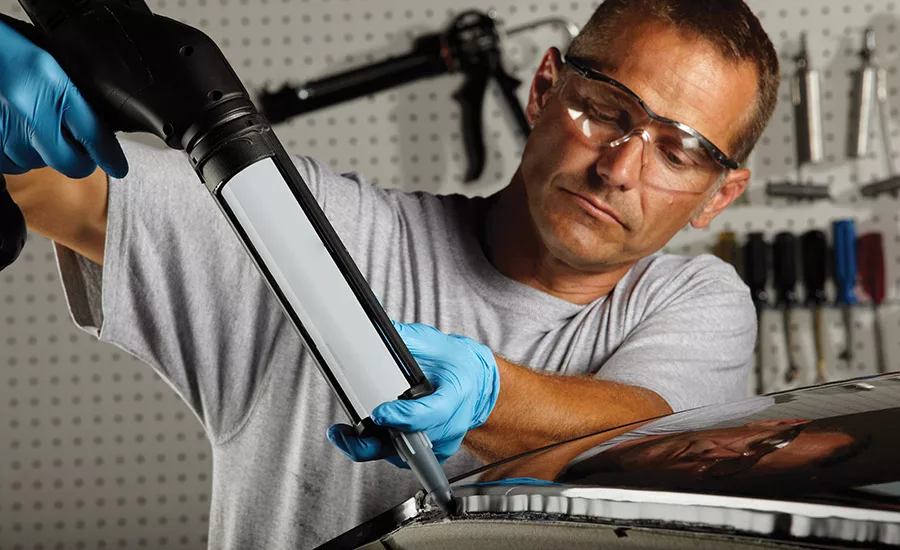 glass bonding installations