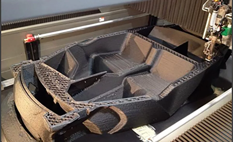 Interior of the Local Motors Strati