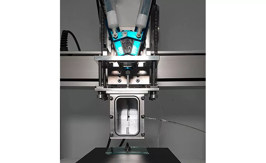 ViscoTec potting in vacuum